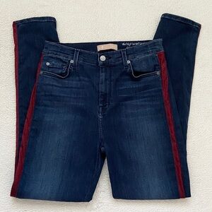 7 For All Mankind B (Air) High Waist Skinny Ankle Jeans